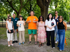 Writers gathering at a Re-Kindle & Bloom retreat