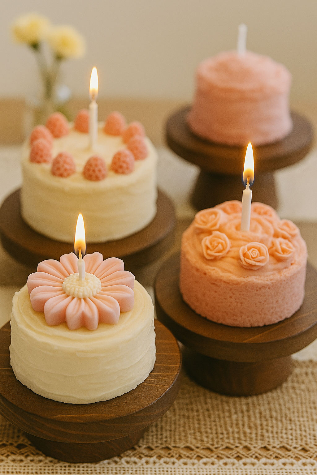 Sip & Spark: Make Your Own Cake Candle — Level 1: Decorate Your Cake (Beginner)