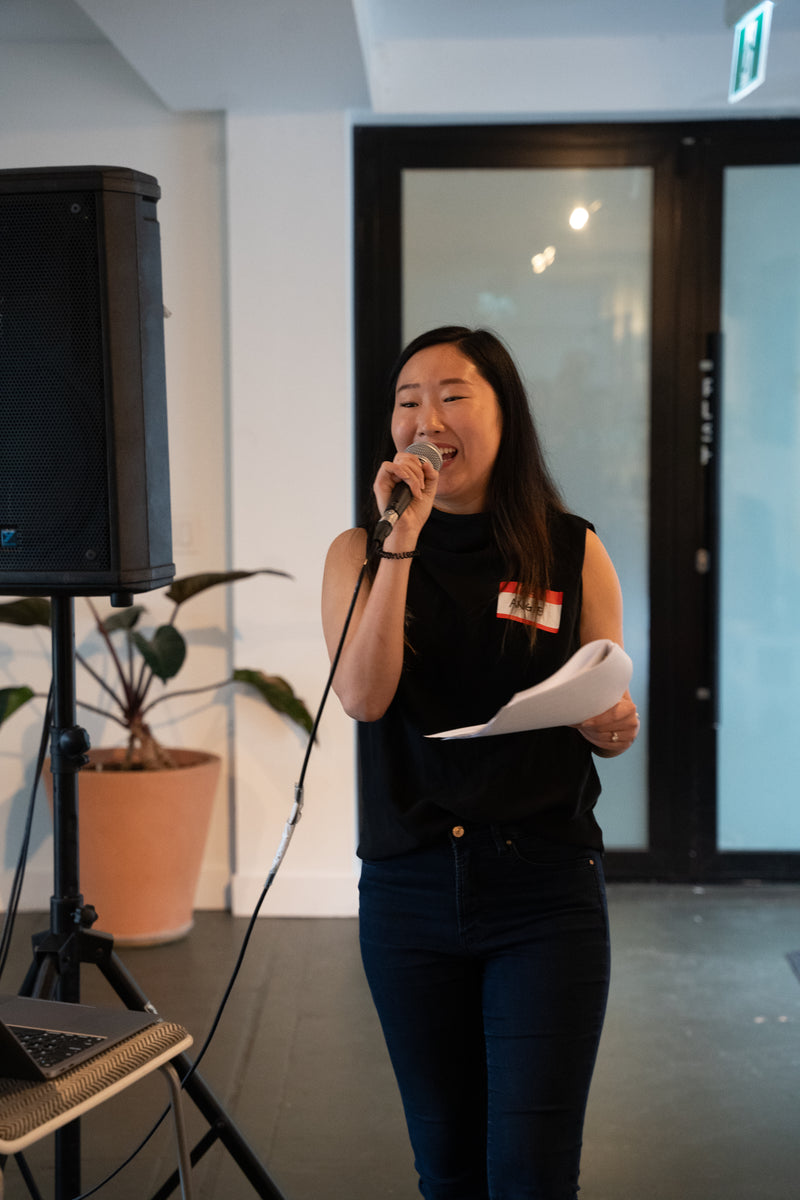 Speaking on leadership