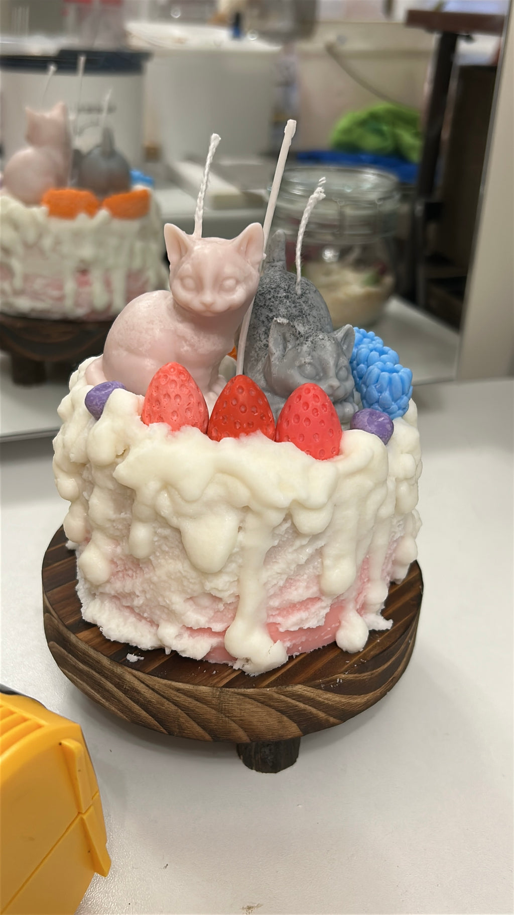 Sip & Spark: Make Your Own Cake Candle — Level 2: From Scratch (Intermediate)