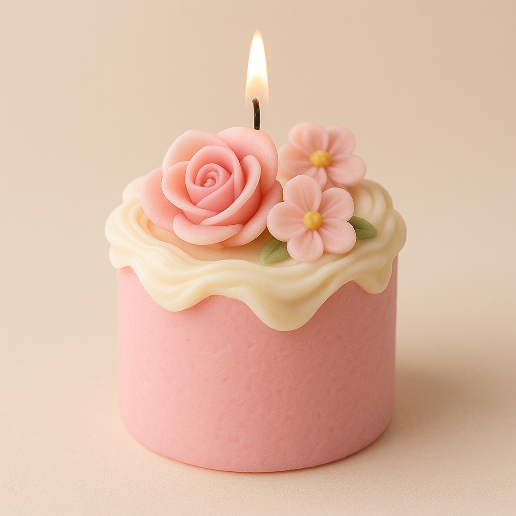 Sip & Spark: Make Your Own Cake Candle — Level 2: From Scratch (Intermediate)