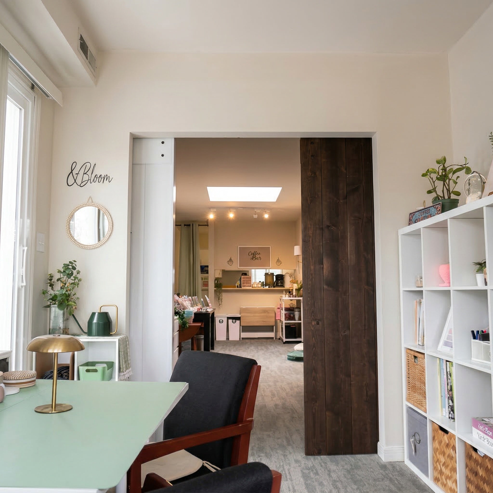 Cozy Re-Kindle & Bloom Studio rental room with coffee bar