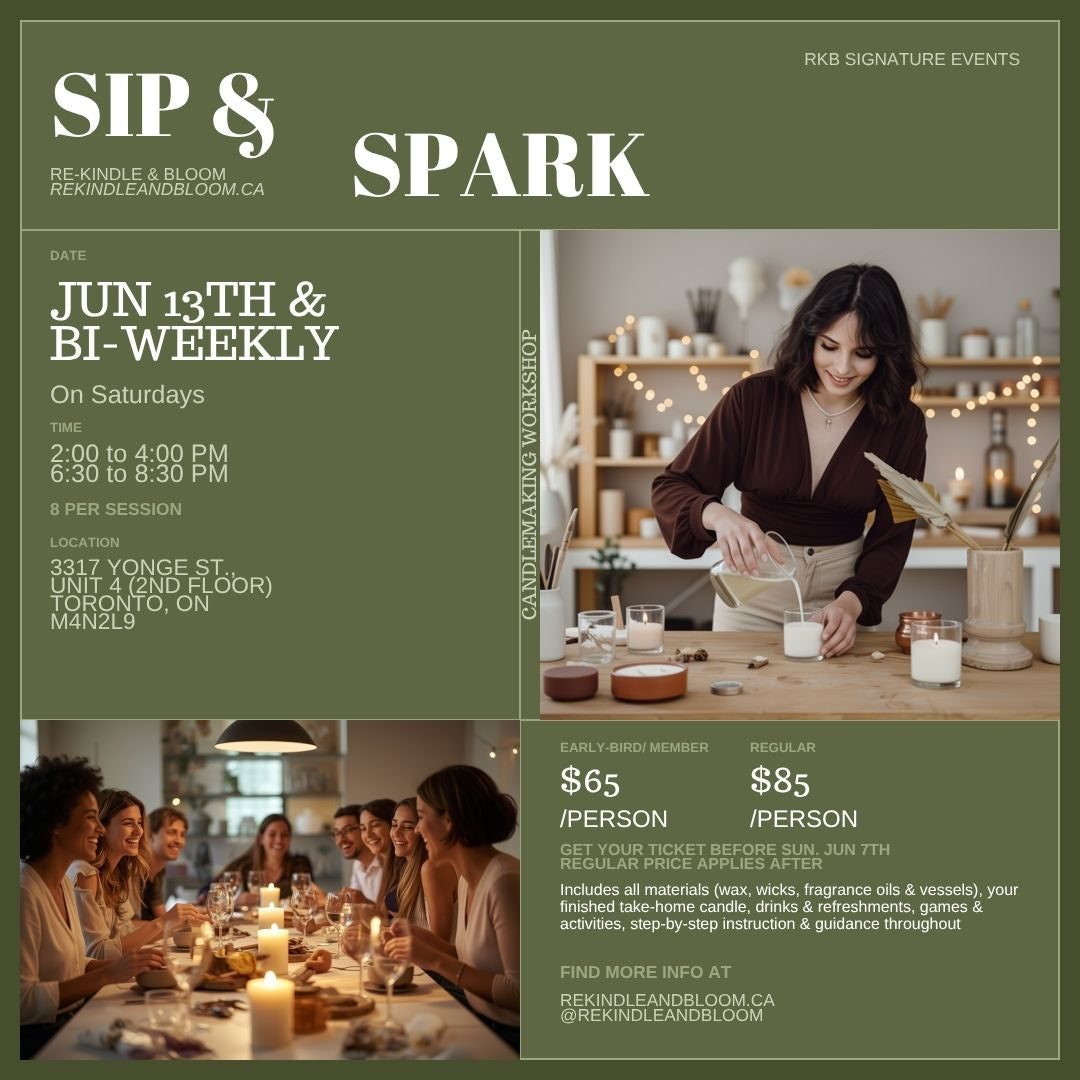 Sip & Spark: Intimate Candle-Making Workshop (June 2026)