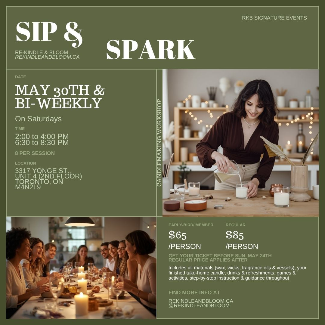 Sip & Spark: Intimate Candle-Making Workshop (May 2026)